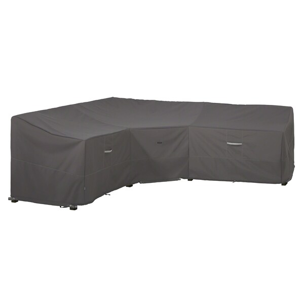 Classic Accessories Ravenna Patio V-Shaped Sectional Lounge Set Cover, 115 x 32.5 x 31 in. 56-477-055101-EC - main